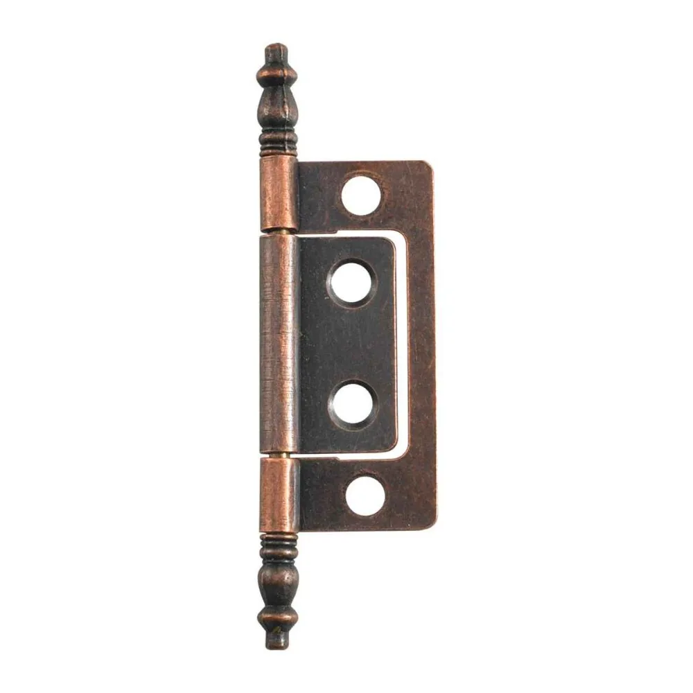 2 Inch Cold Rolled Steel Decorative Parent Child Hinge, Multi Finish Vintage Folding Cabinet Door Hinges, Flip Swing Hinge
