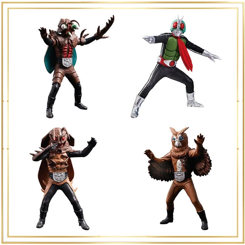 

Bandai натуральная Kamen Rider Gashapon мини-орнамент фигурка Коллекционная модель игрушки детский подарок на день рождения