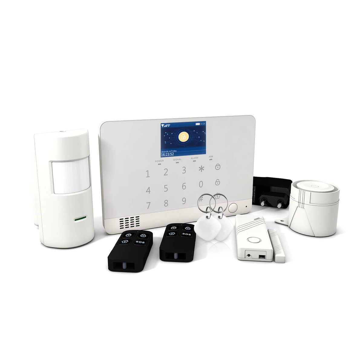 Wholesale Home Automatic Gsm Wifi Tuya Smart Alarm For House Security 007WM2T