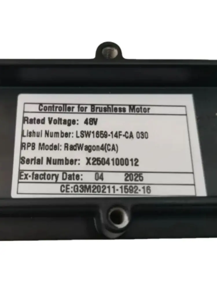 AliExpress NONE Customized LSW1659-14F-CA Brushless Motor Controller 48V RadWagon4 Electric Bicycle Conversion Kit Ebike Controller
