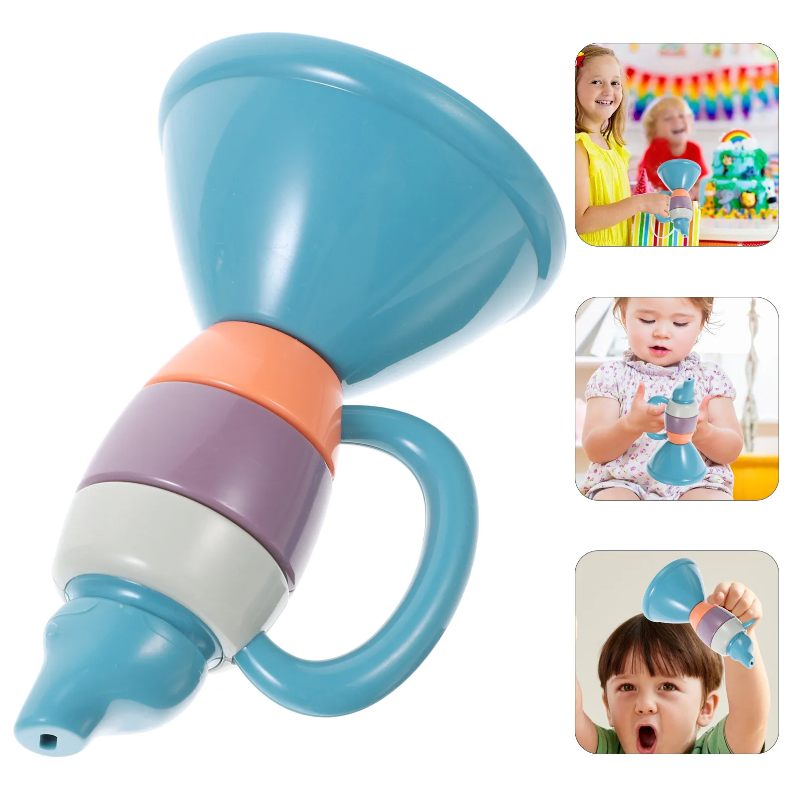 小さなトランペット音楽啓蒙興味深い学習子供用ミニトランペットカラフルなデザイン大音量音楽アクセサリー