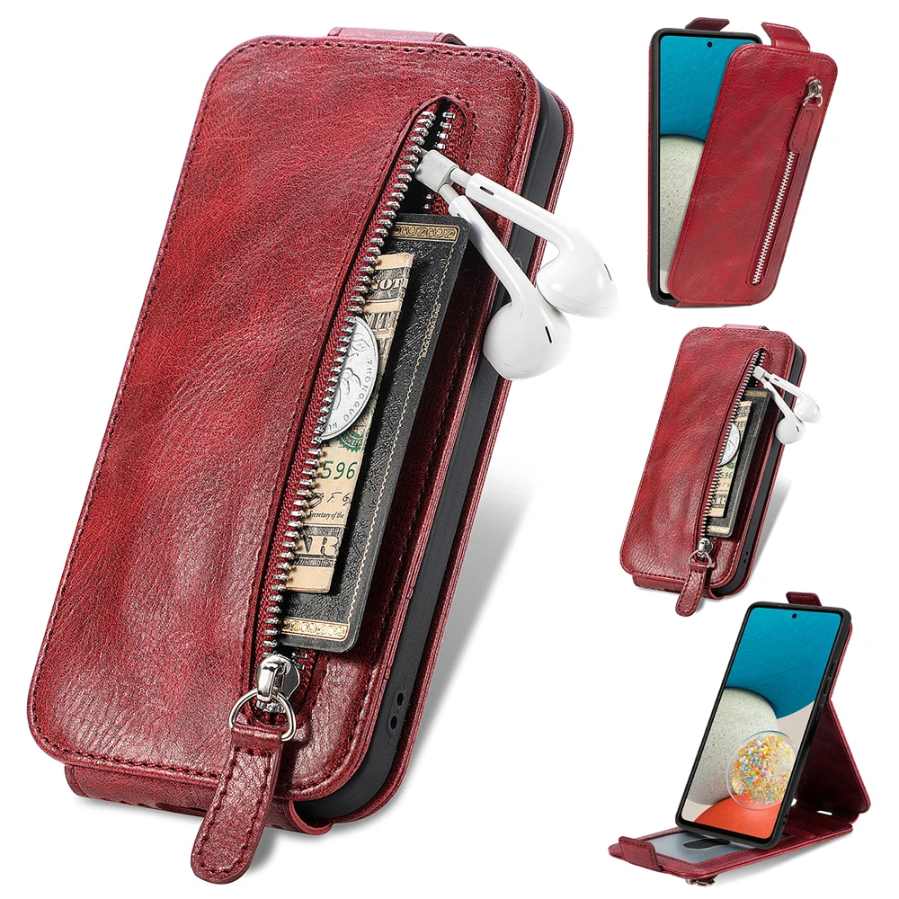 For Oukitel K9 Pro C21 C31 C25 Phone Case Vintage Zipper Mobile Leather Wallet Cases FOR TONE E22 Anti-fall Flip Cover