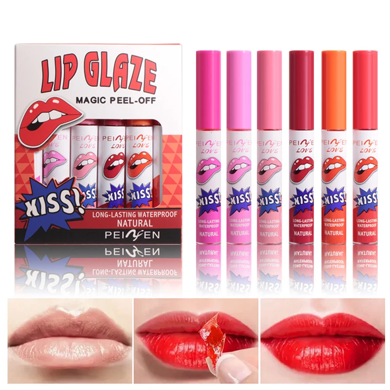 Tear lip gloss spot liquid lip gloss lip glaze does not fade do not touch cup box tear lip film parity