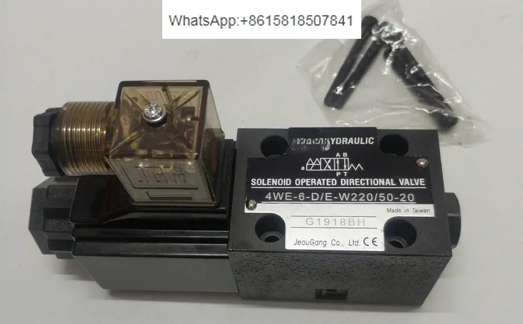 Solenoid directional valve 4WE-6-D/E-W220/50-20 4WE6D/E-W220/50-20