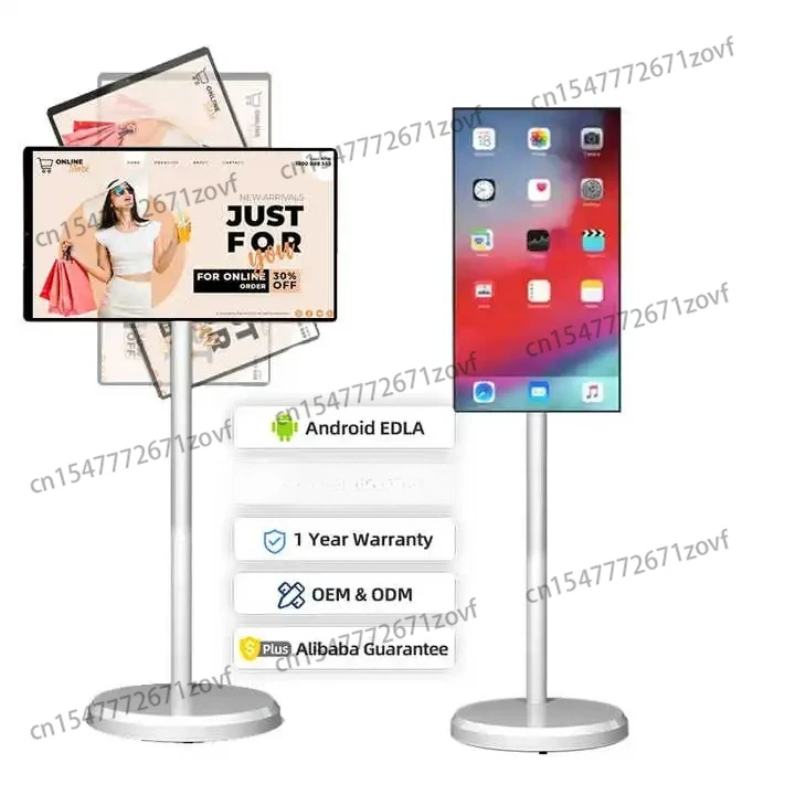 

Телевизор Smart TV Сенсорный экран Встроенный аккумулятор ЖК-дисплей Съемный мобильный телевизор для планшета высокой четкости.