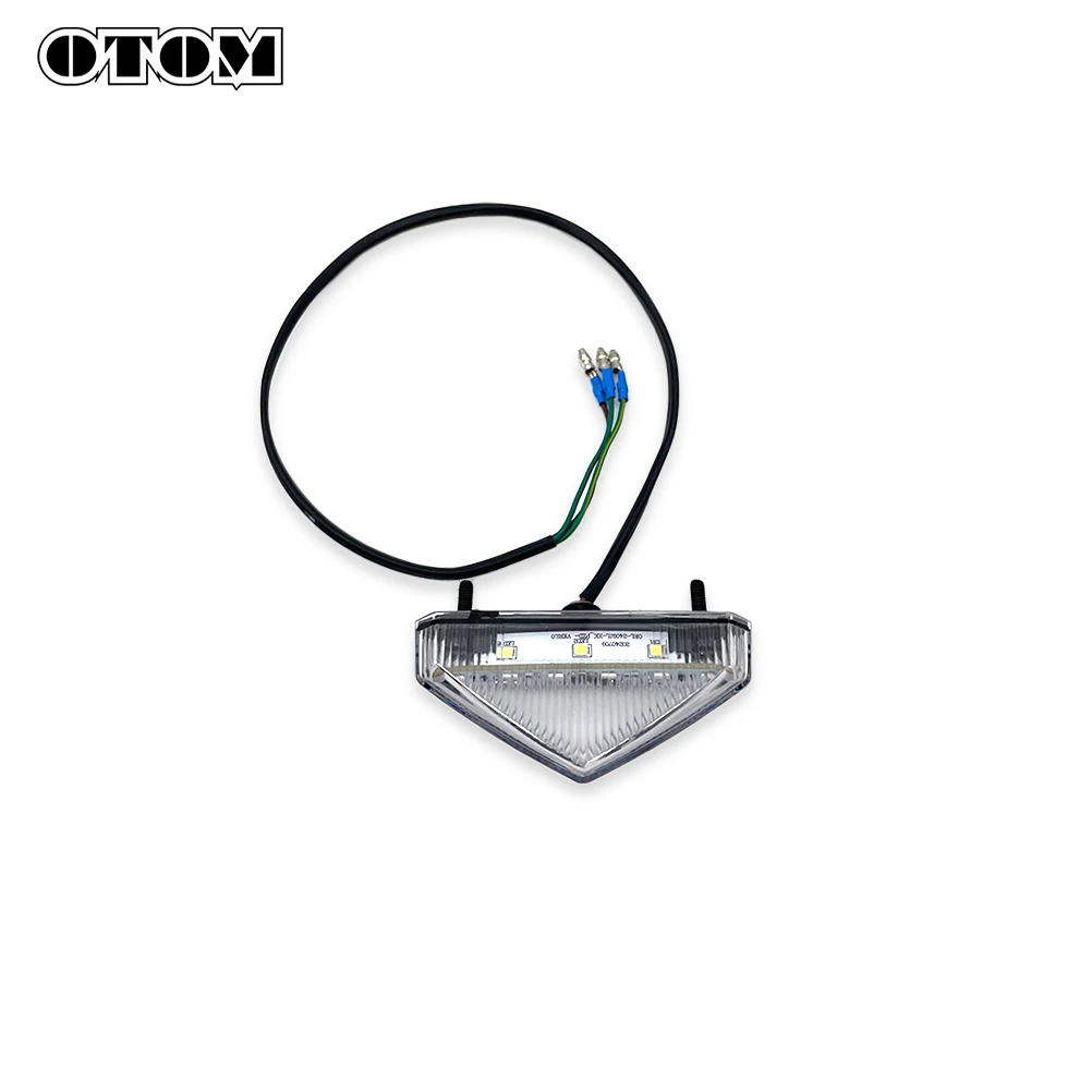 OTOM 2017-2024 Motorcycle Taillight Assembly Rear Number Plate Tail Light  Brake Lamp Holder Bracket For SHERCO SE SEF 125-500