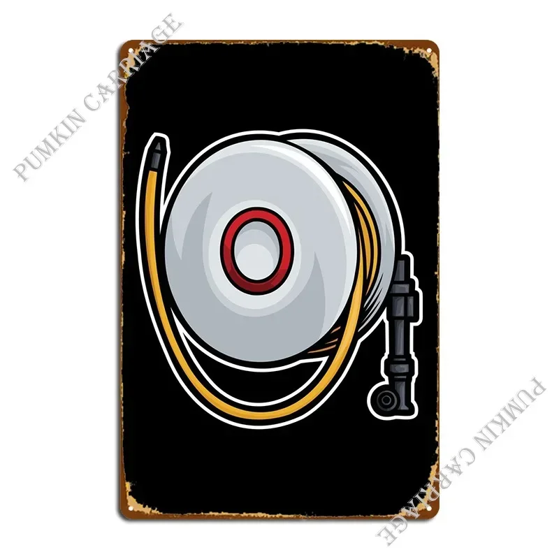 Firefighter 04 Metal Sign Garage Cinema Cave Club Printing Tin Sign Poster