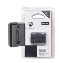 Original NP-FW50 NPFW50 Battery for Sony NEX-7 NEX-5R NEX-F3 NEX-3D Alpha a5000 a6000 Alpha 7 a7II NEX-3D A7R2 A6300 BC-VW1