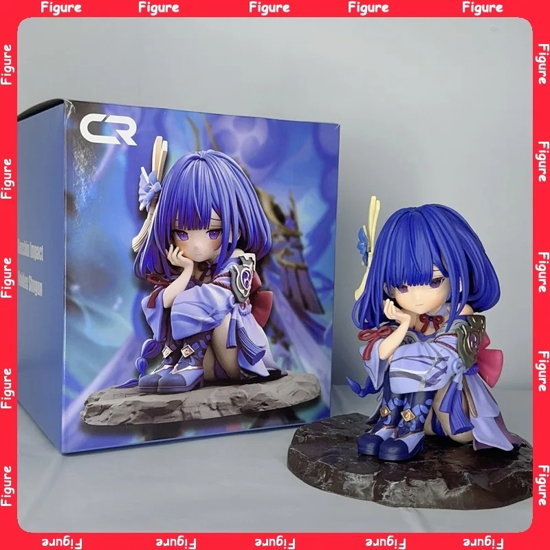 

14cm Genshin Impact Kerry Anime Character Action Character PVC Model Sculpture Handmade Desktop Decoration Children's Toys Gift