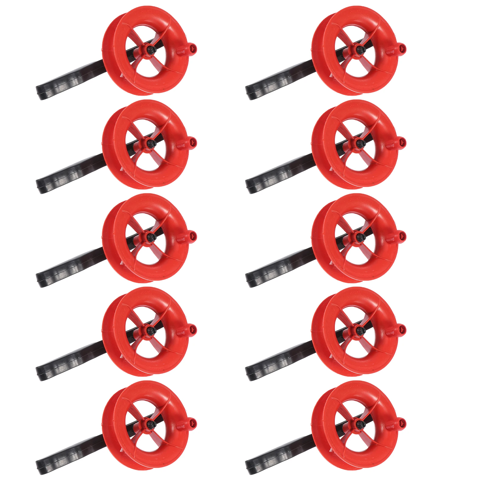 

10 Pcs Kite Line Winder Winding Machine Hand-held Reel Plastic Creative Child Spool