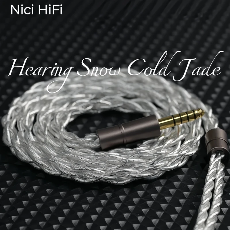 Nici HiFi-19 6 Core Earphone Cable MMCX/0.78 2Pin/Stereo 3.5mm, Balanced 4.4mm, IEM Replacement Upgrade Cable