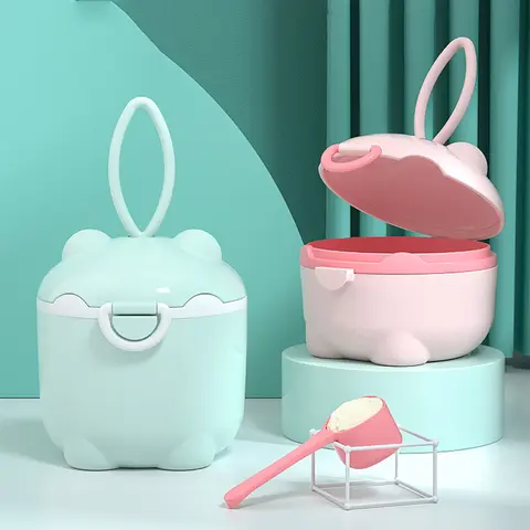 아기 우유 분말 상자, 휴대용 밀폐 탱크, 방습 저장 탱크, 칸막이로 분할