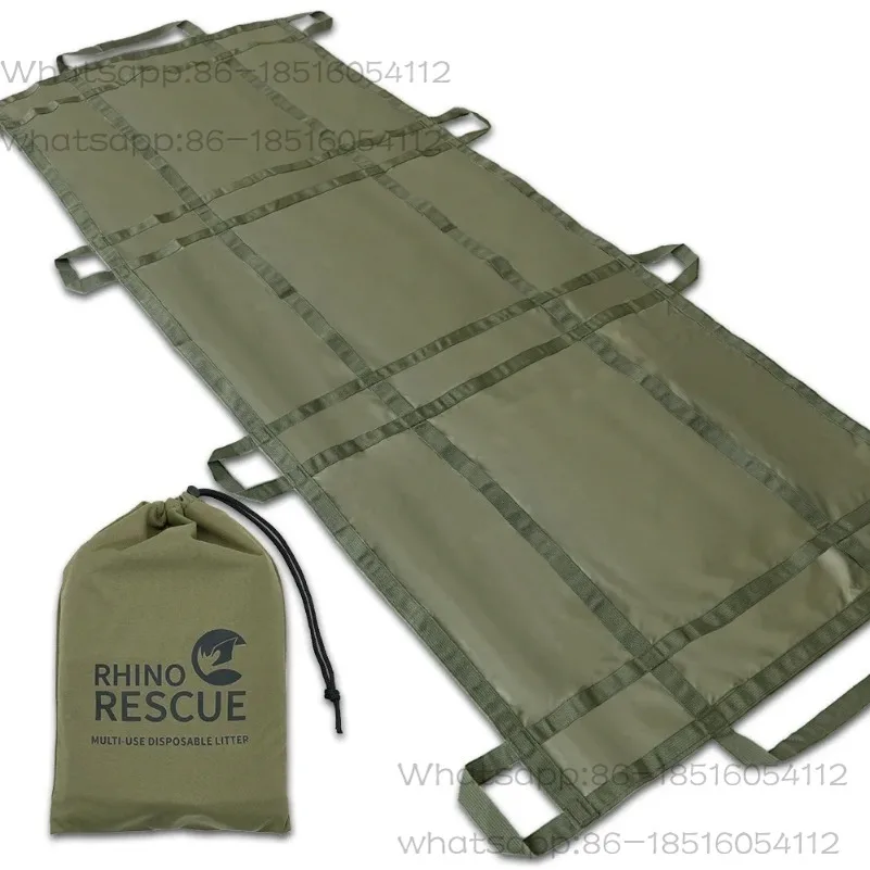 

RHINO RESCUE Multi-use Disposable Litter,simple Portable stretcher ,Rescue Essentials,Quick Emergency Litters