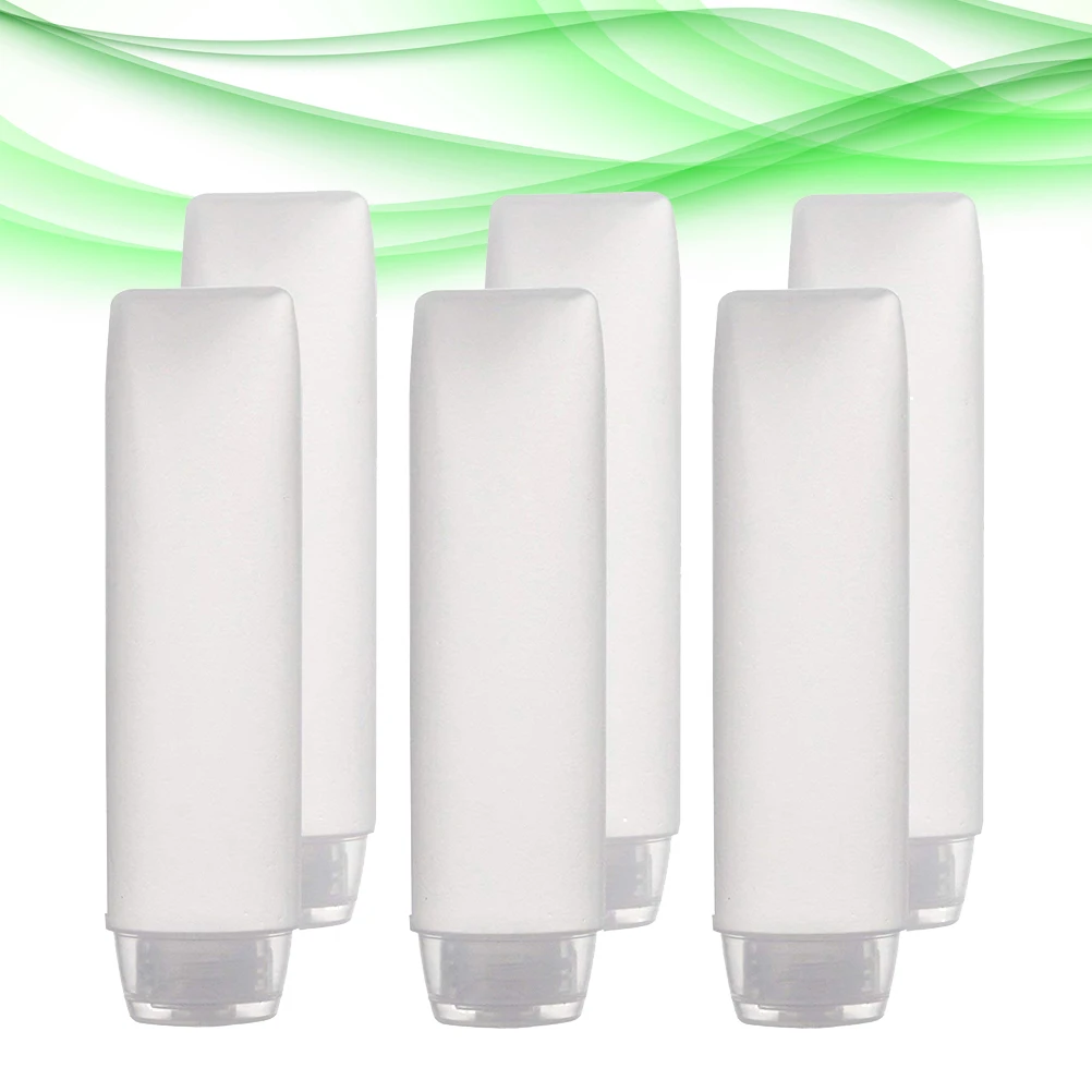 

6pcs Bottles Empty Containers for Lotion Travel Body Cream Portable Leakproof Sub Sanitizing Gel Holder Makeup