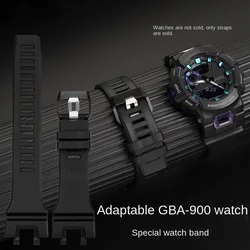 For Casio 5641 GBA-900 G-SHOCK Series GBA-900-1A Special Resin Silicone Strap Accessories Sports Waterproof Chain