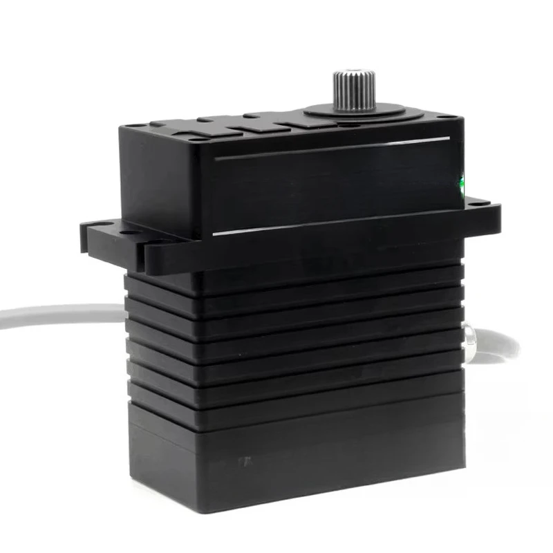 

FT450BL 28V 450kg Servo Steel Gear Brushless Motor 180 Degree High Torque Industry Servo for Heavy-duty Fixture Control