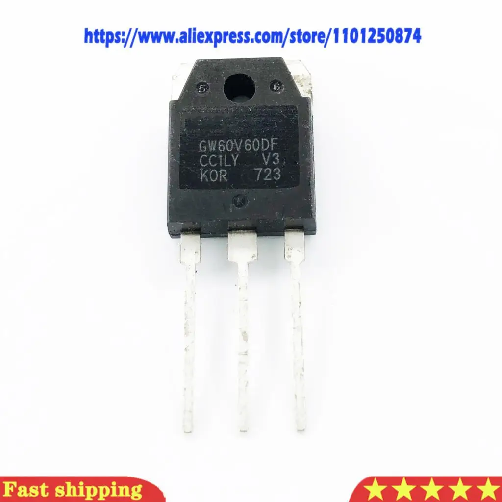 5pcs/lot STGW60V60DF GW60V60DF STGW60V60 STGW60V60F TO-3P In Stock