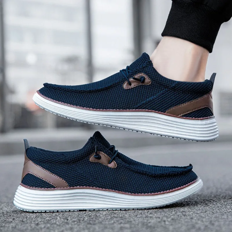 

Men Casual Shoes Canvas Loafers Comfortable Walking Flats for Man Dude Anti-Slip Soft Moccasins Sneakers Summer Zapatillas