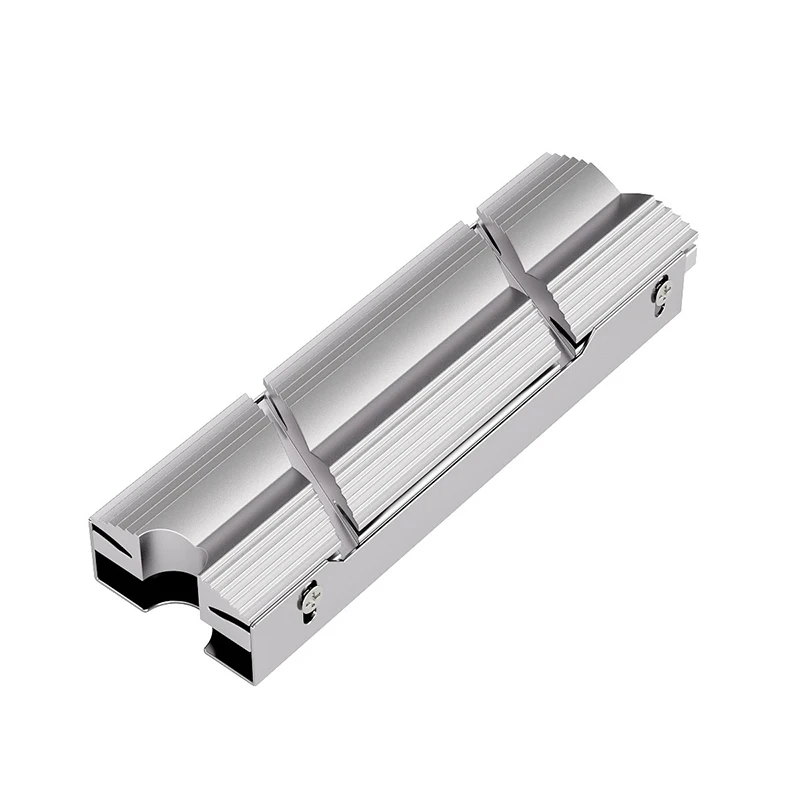 Dissipador de calor TEUCER M.2 2280 SSD, dissipador de calor dupla face, com almofada térmica de silicone para PC / PS5 M.2 PCIE NVMe SSD