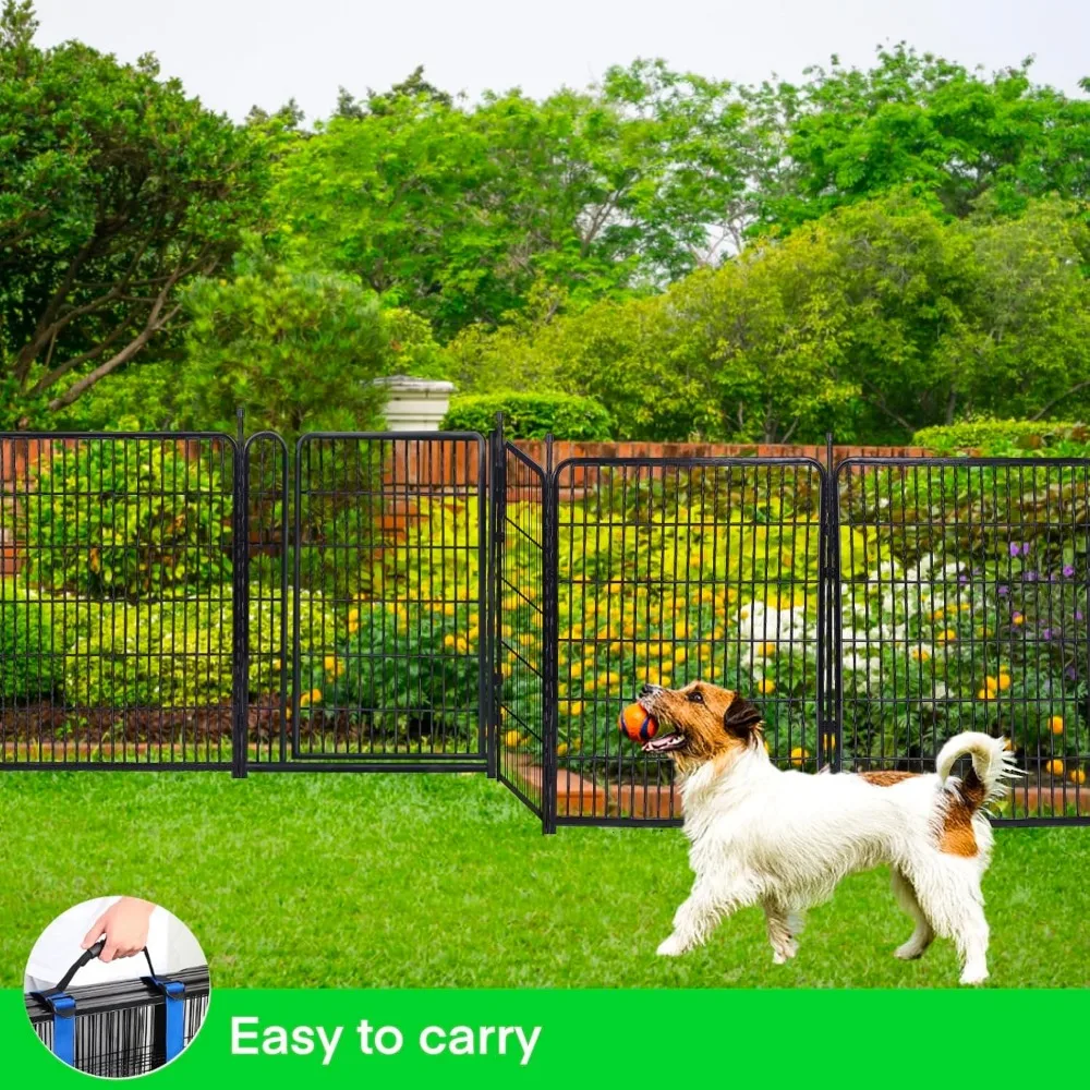 Garden Fence 40 inch High, Dog Fence Outdoor for Yard, 21