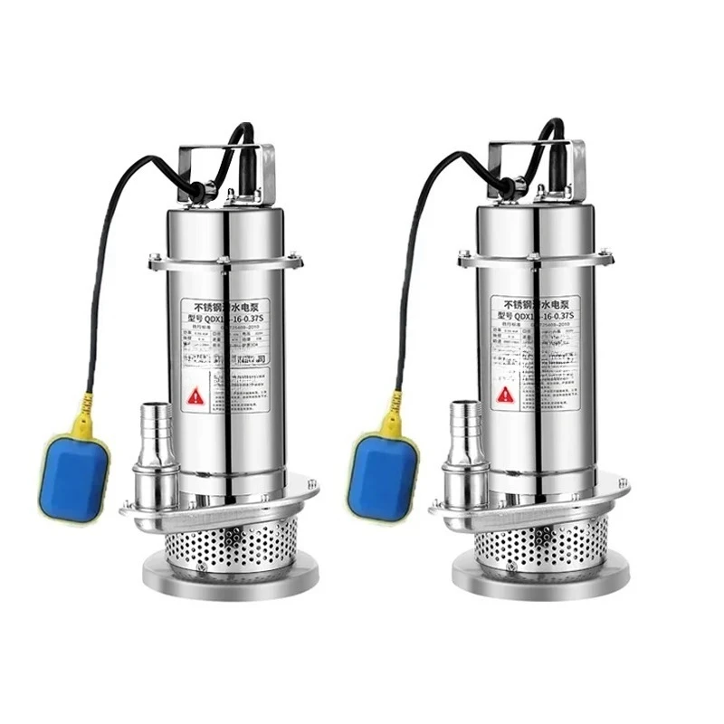 

750W 304 Stainless Steel Submersible Pump High Pressure Anti-Corrosion for Industrial & Household Use