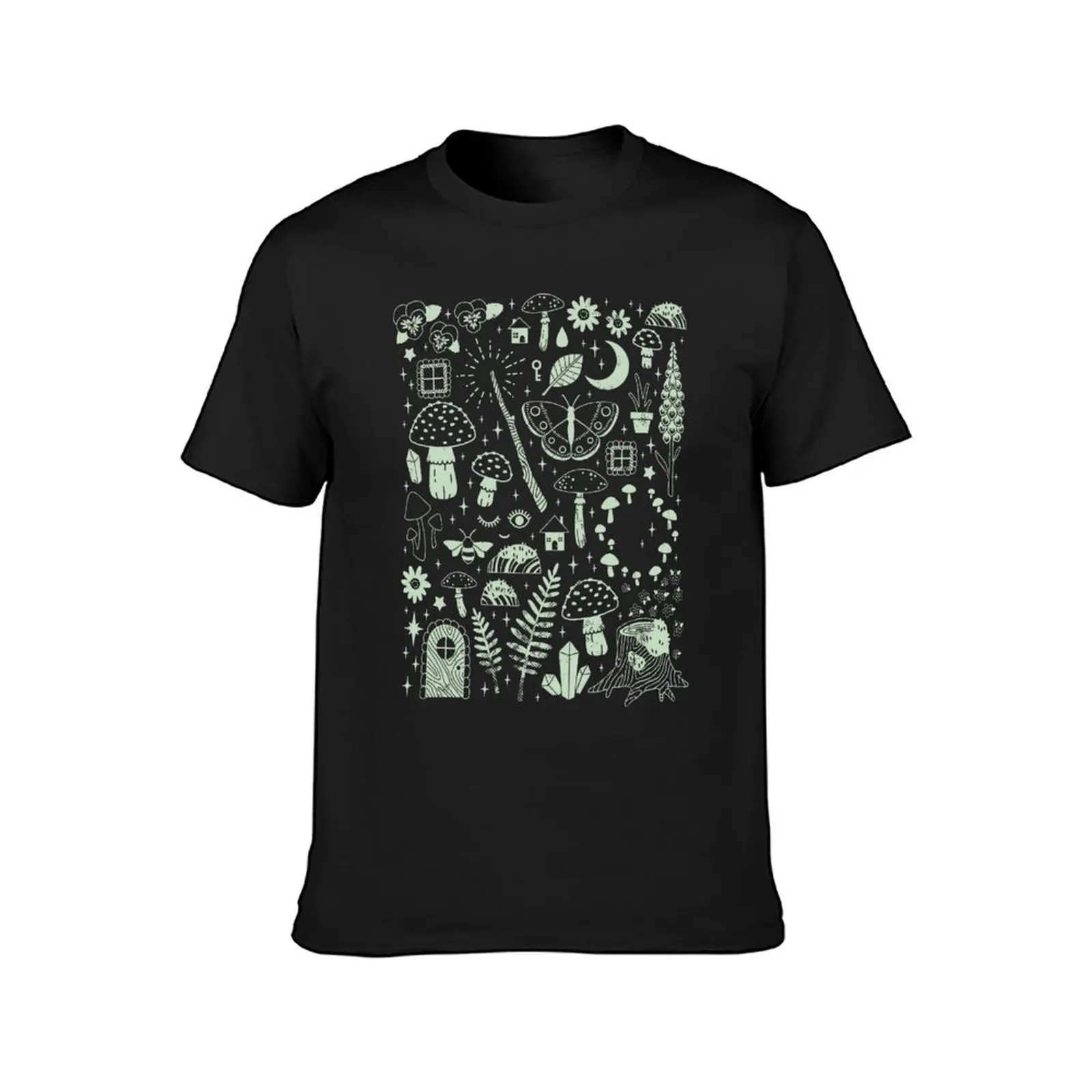 Fairy Garden: Midnight T-Shirt plus sizes customs design your own mens tall t shirts