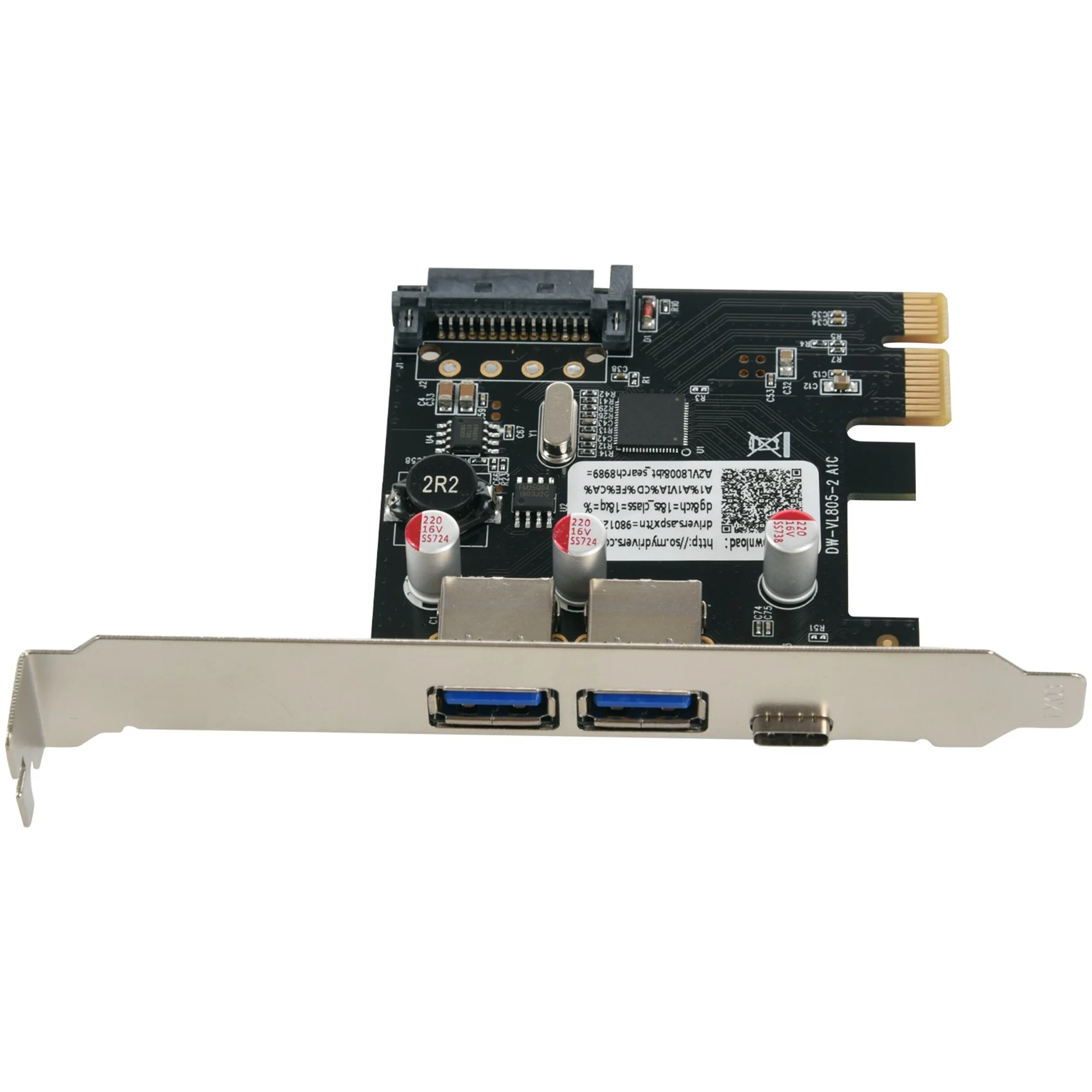 

Exquisite-2X USB 3.1 Type C Pcie Expansion Card Pci-E To 1 Type C And 2 Type A 3.0 USB Adapter Pci Express Controller Hub