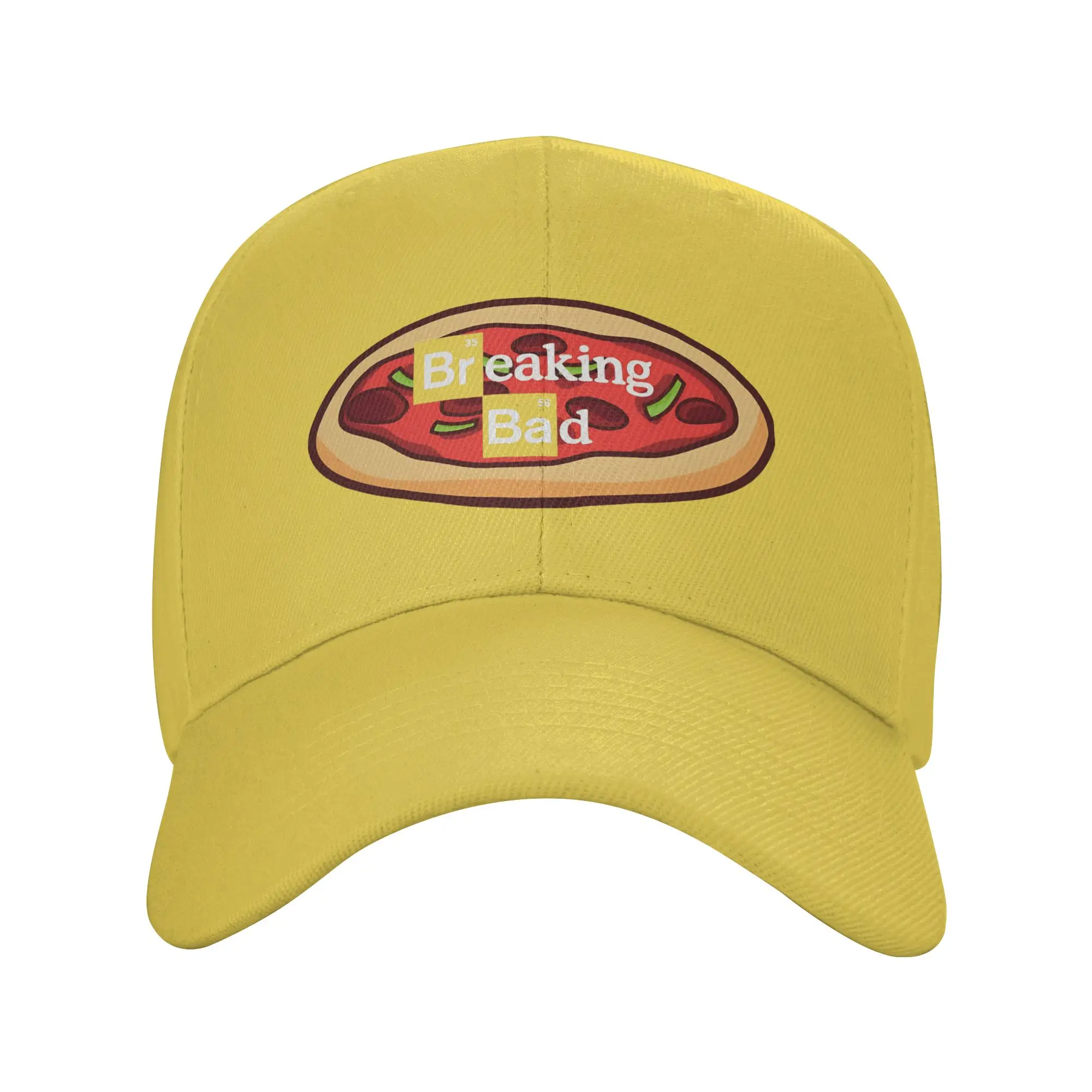 Summer Breaking Pizza Bad Baseball Cap Breaking Bad Outdoor Gym Classic Custom Sun Trucker Hat Men Adult Hot Sale Baseball Caps