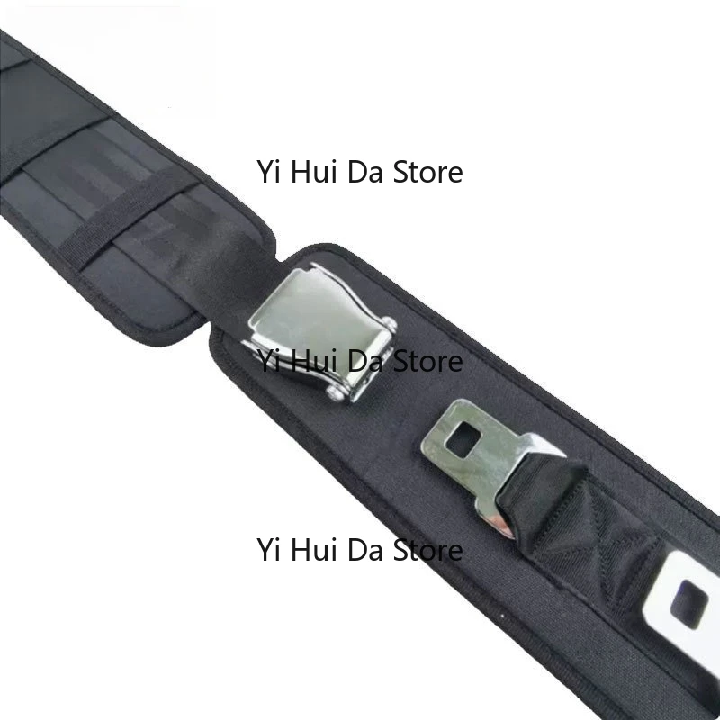Hip Thrust Machine Belt | Adjustable Quick Release, Non-Slip Breathable Nylon, Metal Buckle, Machine Washable