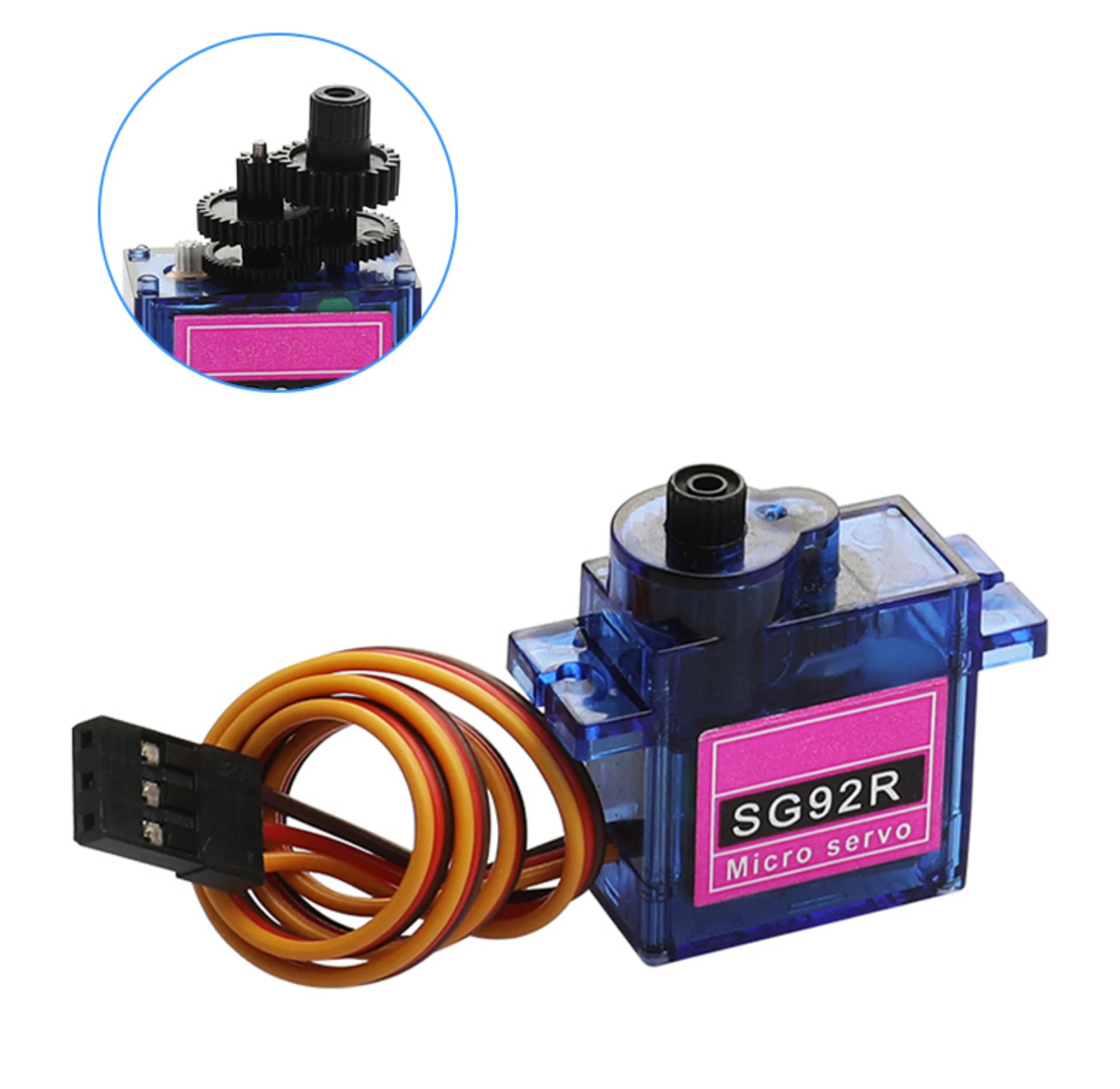 2/5pcs/10pcs/20pcs/50pcs/100pcs SG92R SG 92 9G Mini Micro Analog Servo Motor Servo 9g 2.5kg for RC Airplane Helicopter Car Boat