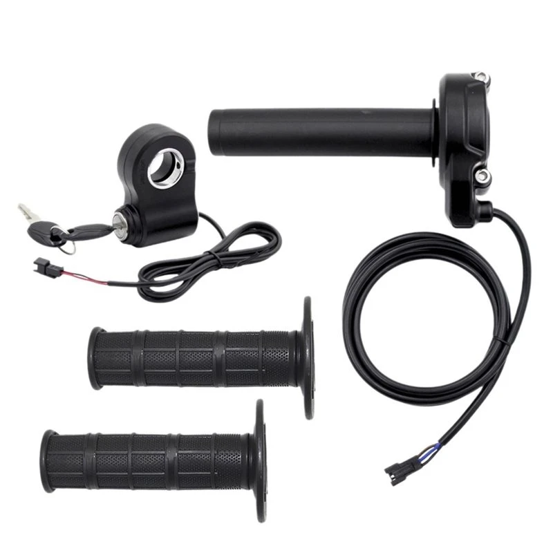 AA67-Electric Scooter Handlebar Covers Thumb Controlled Throttle Handle Grip Replacement Parts