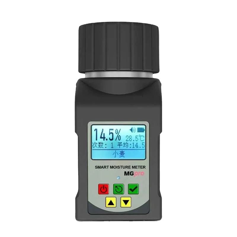 Grain Moisture Meter for 25 Kinds Grains Smart Moisture Tester Digital Display Wheat Soybean Coffee Bean Peanut Moisture Analyze