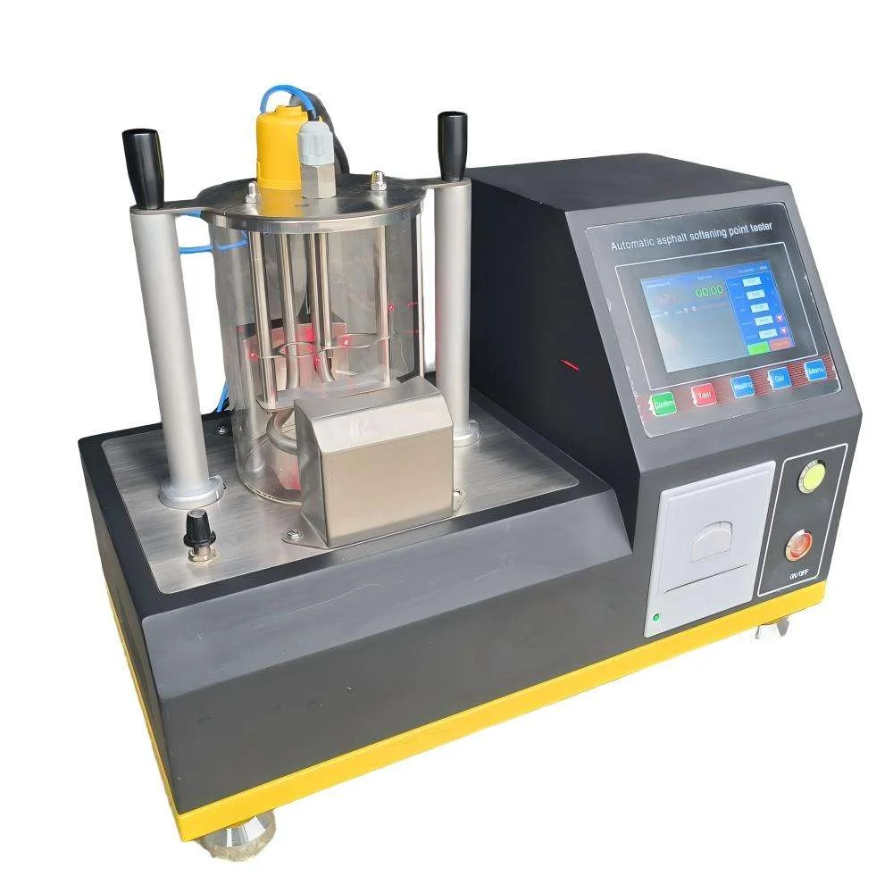 Asphalt Softening Point Meter  Fully Automatic High-precision Softening Point Touch Screen