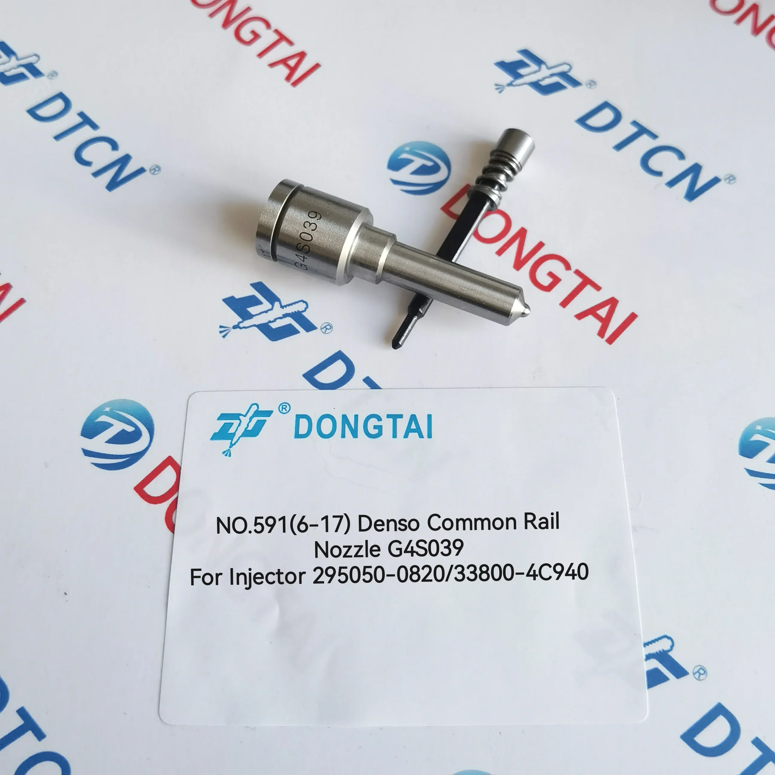 NO.591(6-17) فوهة حقن السكك الحديدية المشتركة G4S039 لحاقن دينسو G4 295050-0820 33800-4C940
