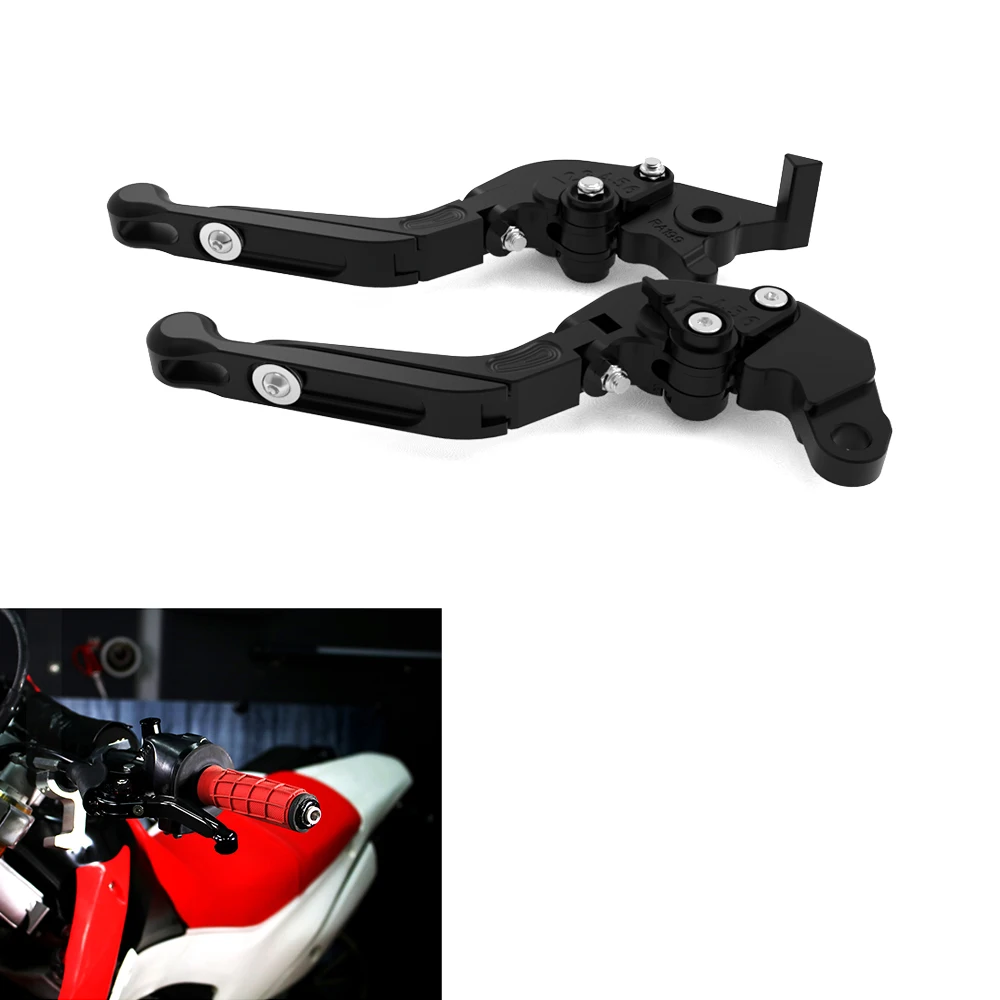 

Motorcycle Accessories For Yamaha YZF-R1 2004-2008 2012-2014 YZF-R6 2005-2016 Adjustable Folding Extendable Clutch Lever Brake