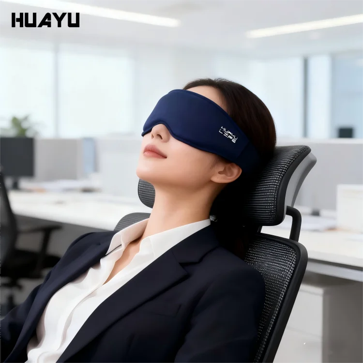 

Smart Library Wireless Electric Hot Compress Vibration Eye Massager Blindfold 3D Heated Massage Mask