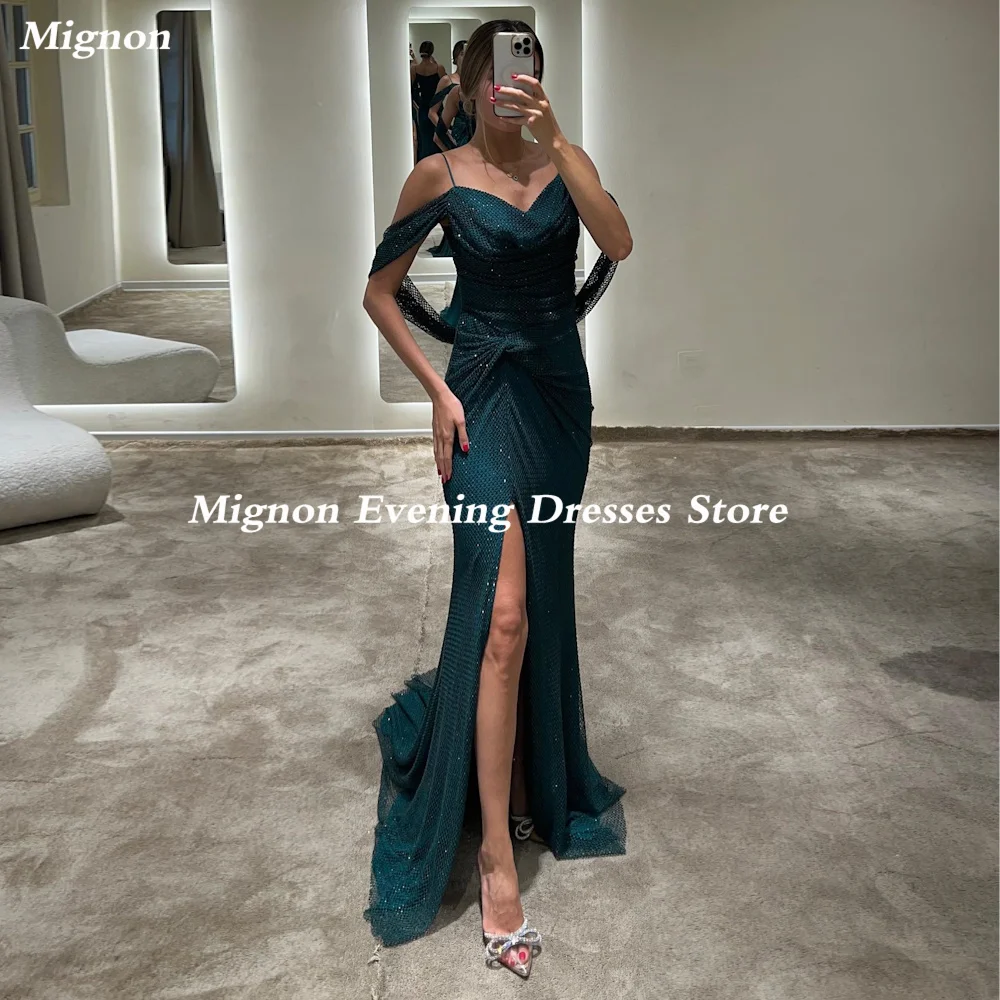 

Mignon Tulle Sweetheart Mermaid Populer Prom Gown Ruffle Floor-length Formal Elegant Evening Party Dress for Women 2023