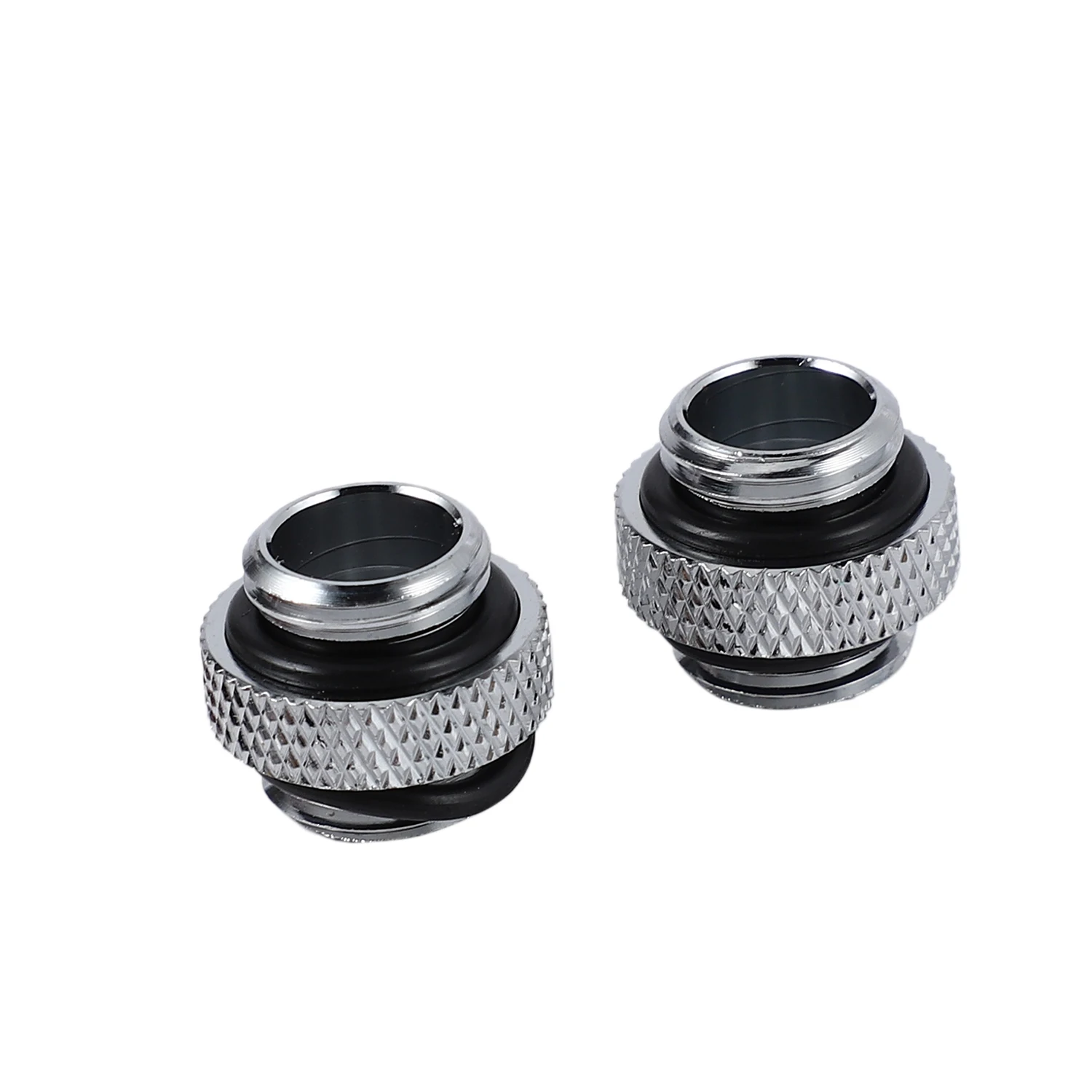 2Pcs G1/4 Mini External Thread Male To Male Water Cooling Rotary Fitting Adapter Water Cooling Connector Radiator Components