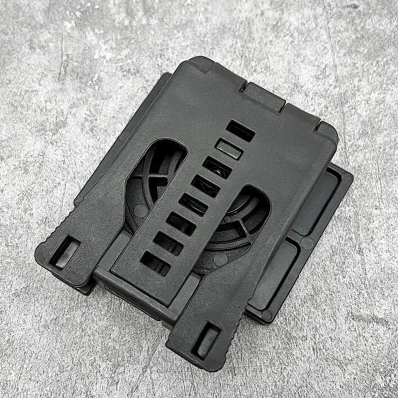 Funda táctica pistola Kydex MOLLE liberación rápida con clip - imagen 5