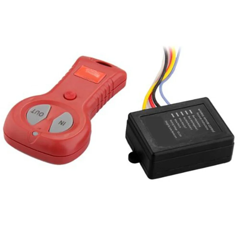 

Electric Winch Control System Wireless Remote Control Set 12V 24V Winch Controller Handset Switch For Jeep Off-Road ATV