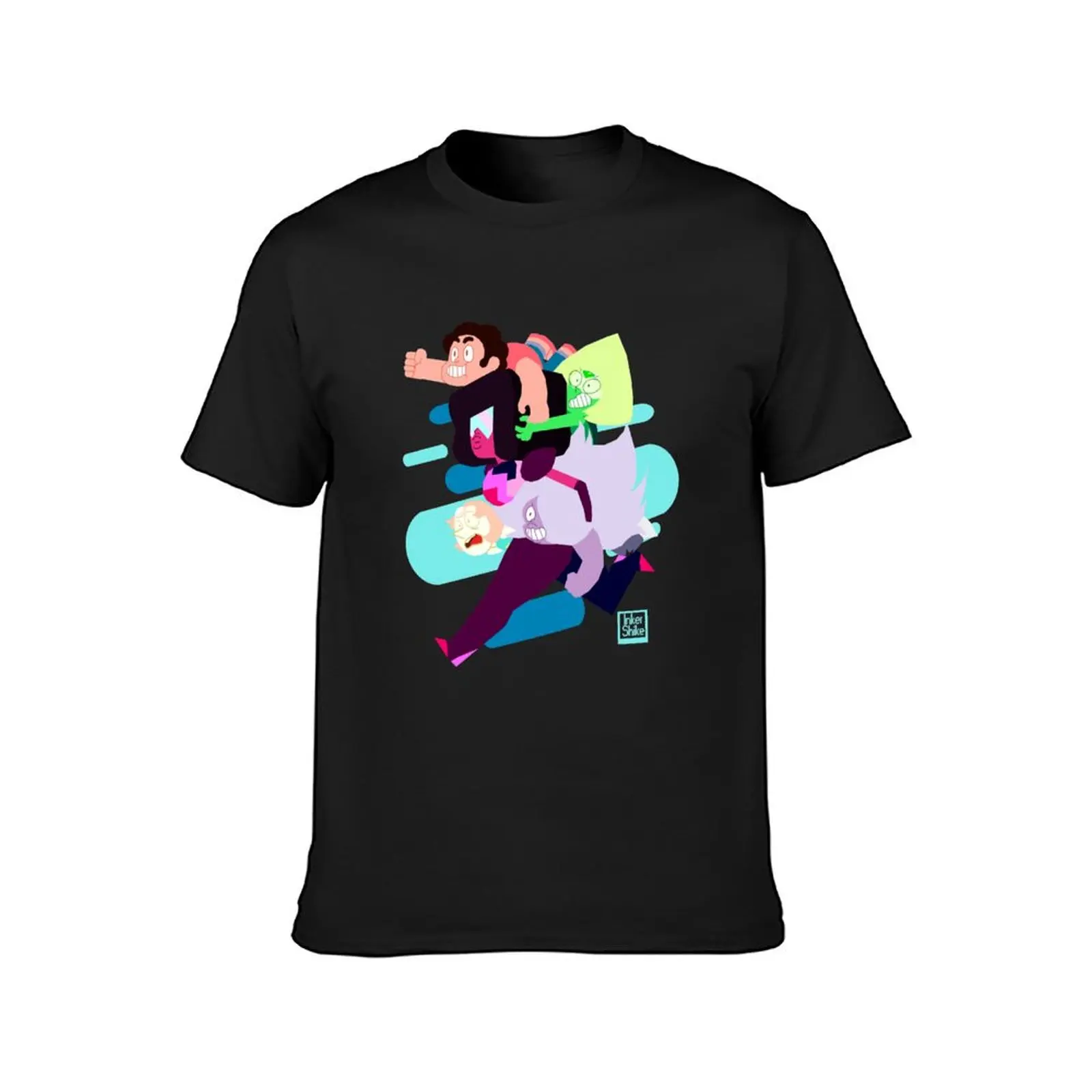 Crystal gems T-Shirt sports fans plain men clothes