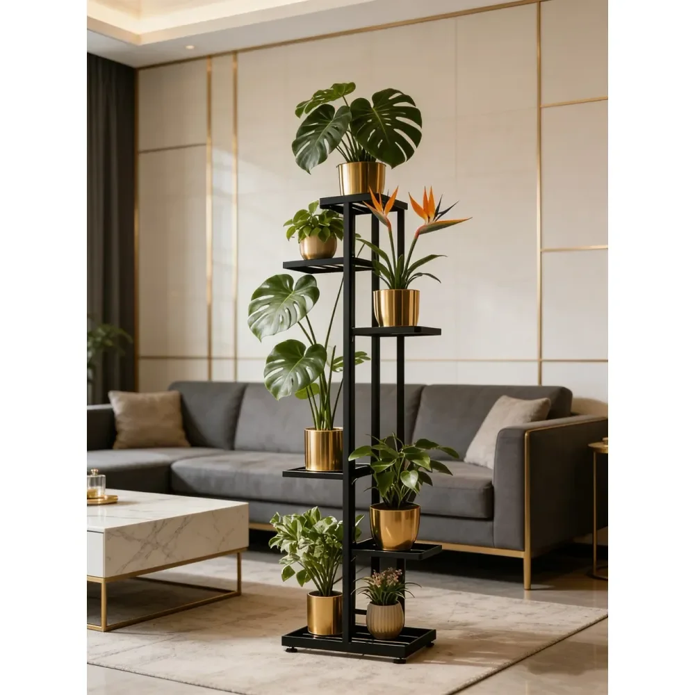 

BestSelling Plant Stand 7 6 5 4 Tier MultiFunctional Plant Shelf, Indoor Outdoor Use. Also Serves As Storage For Various Items,