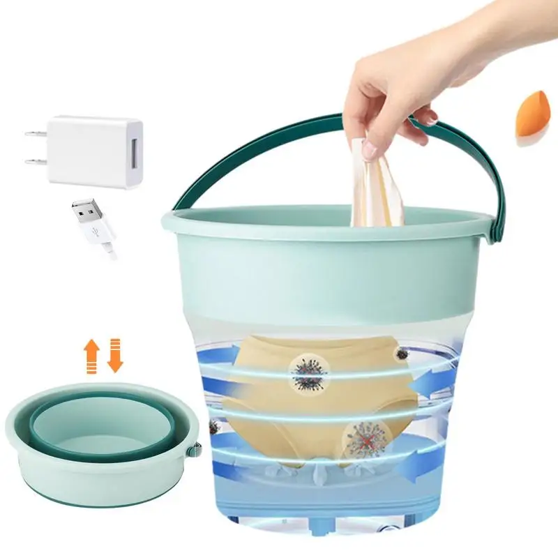 Portable Washing Machine Sock Underwear Panties Retractable Washer Household Machine With Spinning Dry Home Accessories