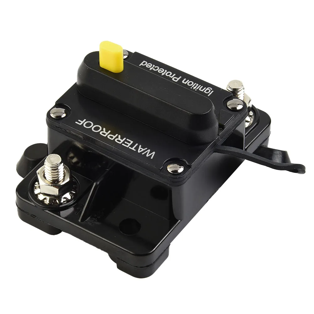 

Isolating Switch Circuit Breaker Current Overload Manual Reset Switch Waterproof Fuse Fuse Reset 12V-48V 30-300A