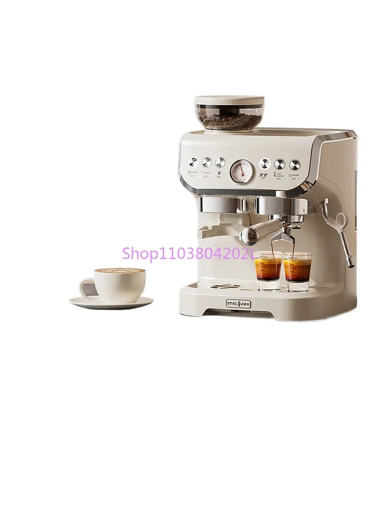 

AC-517E Coffee Machine Italian Full & Semi Automatic Household Small Foam Grinding Integrated