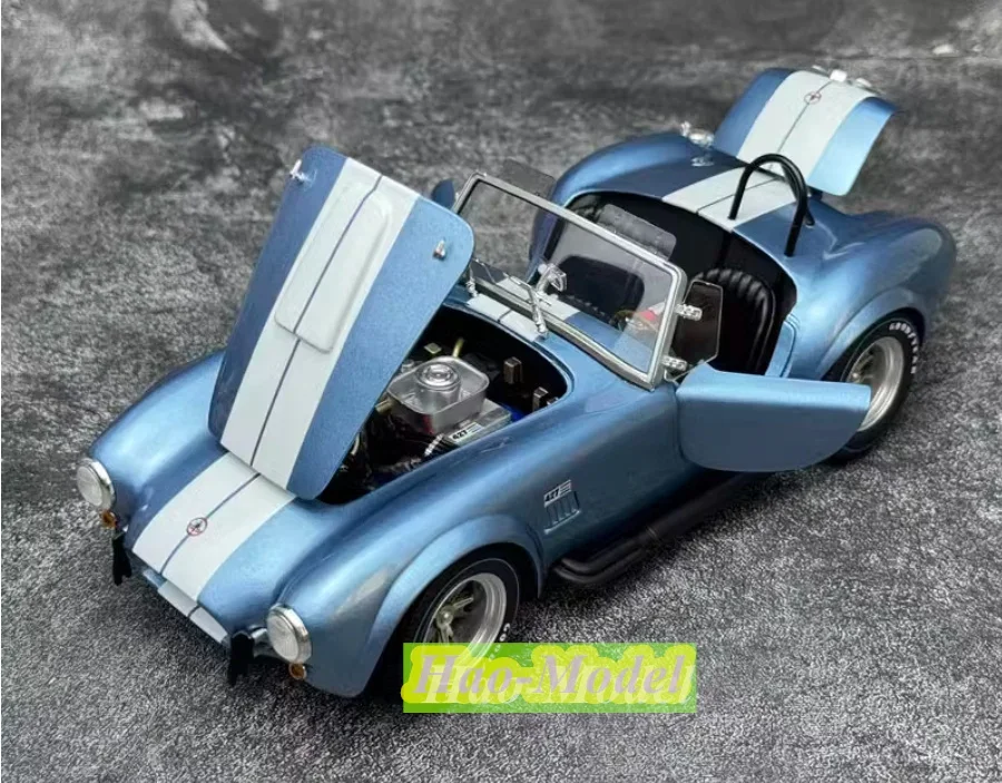 Kyosho 1/18 Voor Shelby Cobra 427 S/C Legering Diecast model Auto Kinderen Speelgoed Jongens Verjaardagscadeautjes Hobby display Collectie Ornamenten