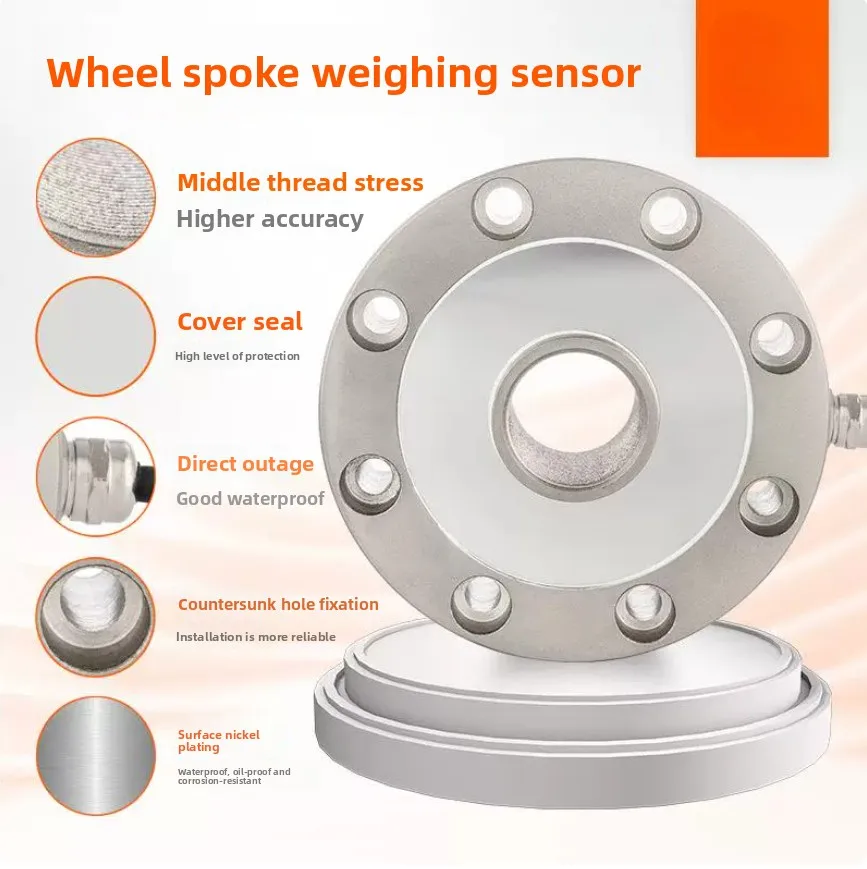 Motor Tensile Pressure Testing Machine Force Measurement Load Cylinder Thrust Weight Gravity Spoke Sensor Tensile