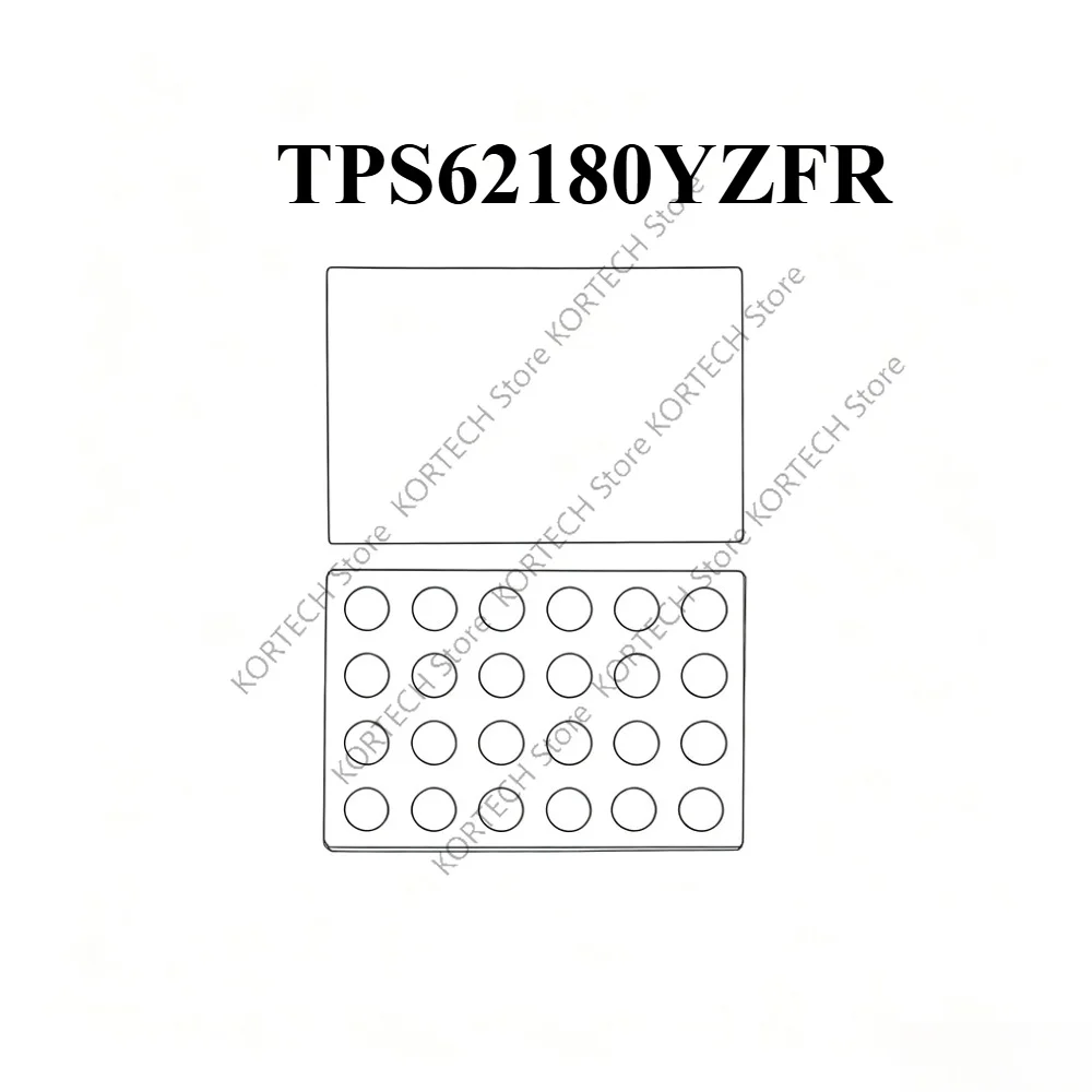 2PCS/Lot Original TPS62180YZFR TPS62180YZFT TPS62180 BGA24 hard disk power supply IC chip
