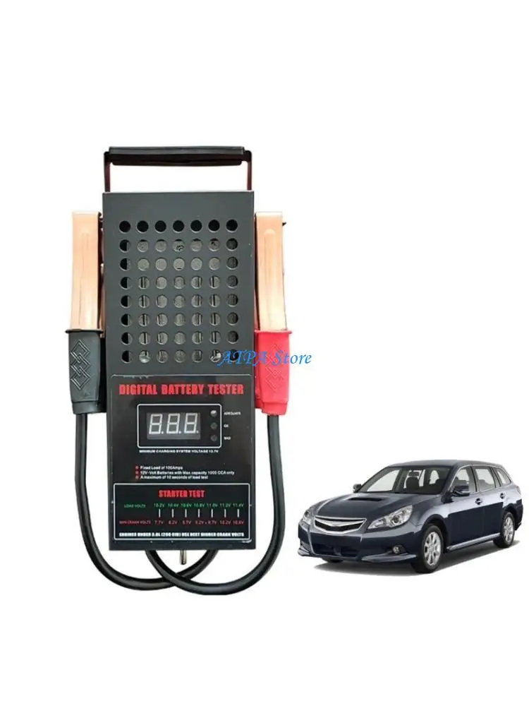 

Система автомобильной батареи U13C Обнаружение тестового тестера 6 В 12 В 24 В Анализатор аккумулятора 24 В для мотоцикла