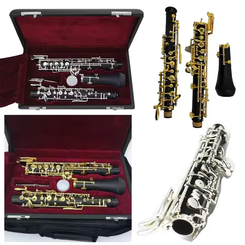 Buffet Crampon Professional C Key Oboe Semi-Automatic Style Cupronickel Silver/Gold/Nickel-Plate S01 3.28